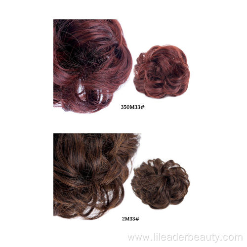 Hair Accessories Synthetic Hair Bun With Elastic Band